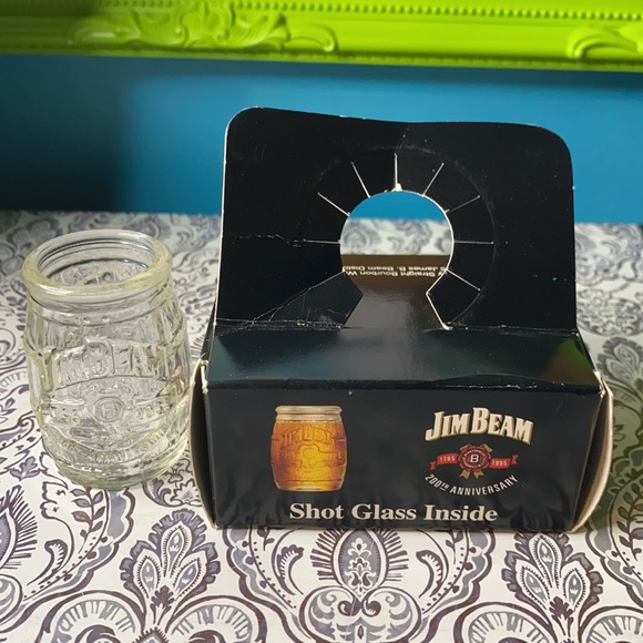 Jim Beam 200th Anniversary Whiskey Shot Glass - Picture 2 of 3